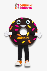 Mascota hecha a medida para Dunkin Donuts por Promo Bears