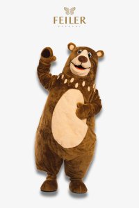 Mascota hecha a medida para Feiler por Promo Bears