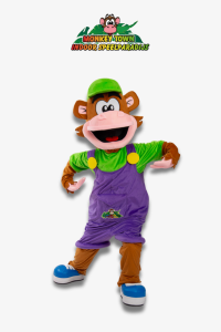 Mascota hecha a medida para Monkey Town por Promo Bears